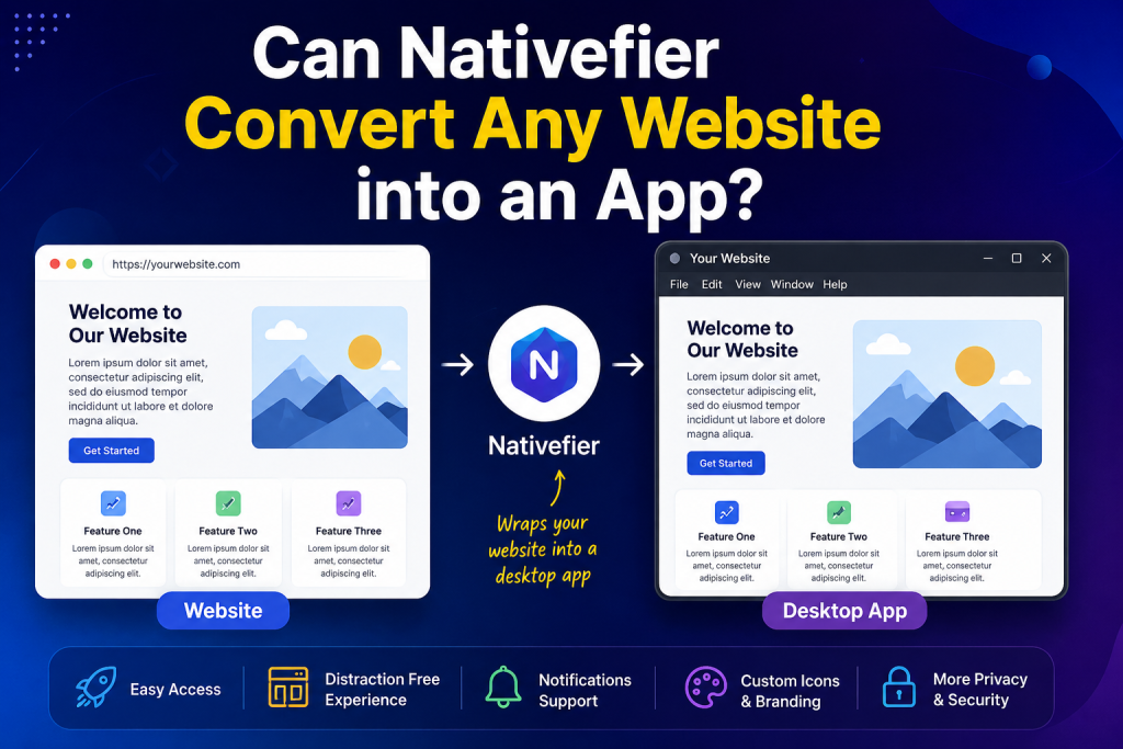 Nativefier
